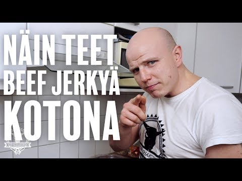 Video: Kuinka kauan kuivaat jerkyä 160 asteessa?