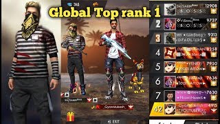 Global top rank 1 sk sabir boss gameplay. hello friends, welcome to
this video which subscribes the new channel and press bull icon. my
free fire uid=...