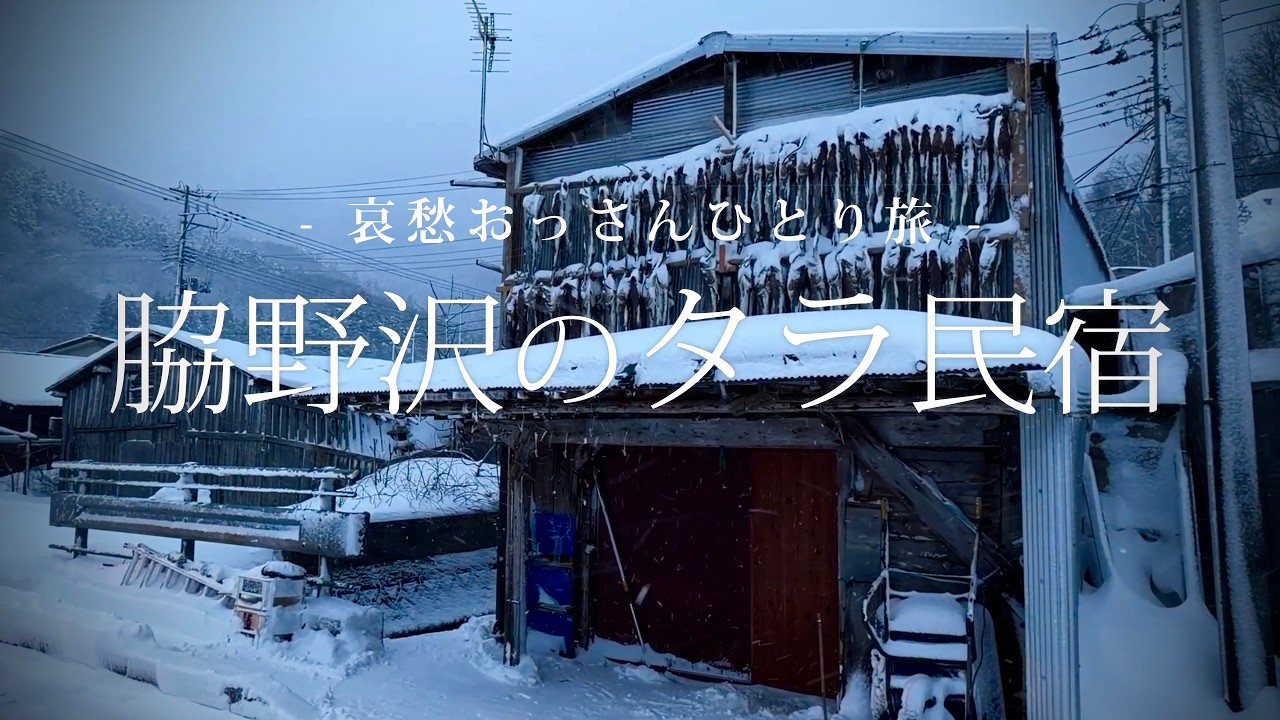 【下北半島｜脇野沢】脇野沢のタラ民宿｜哀愁おっさんひとり旅 Vol.213