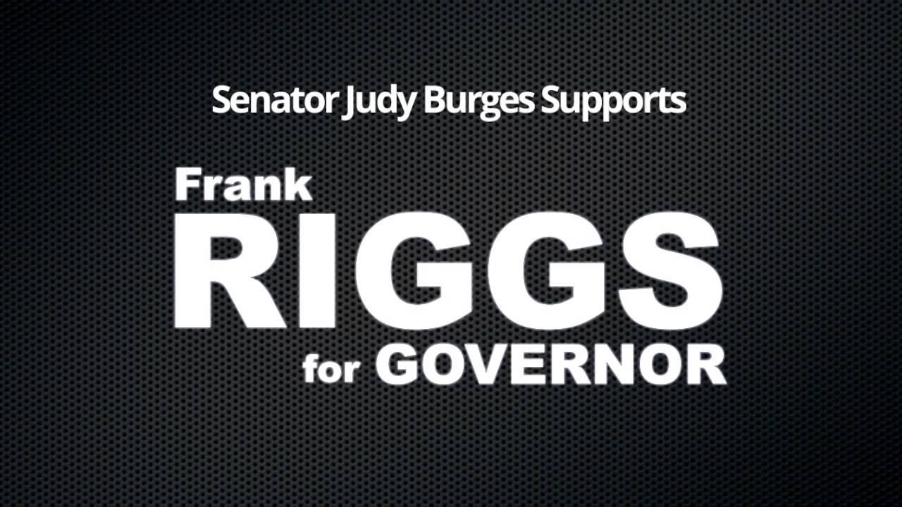 Senator Judy Burges Supports Frank Riggs for Arizona Governor - YouTube