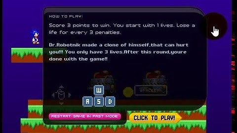 Sonic The Hedgehog SPLODER FULL GAMEPLAY ADVANCED