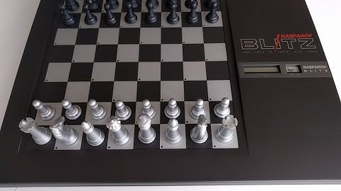 Saitek Blitz chess computer - Testing