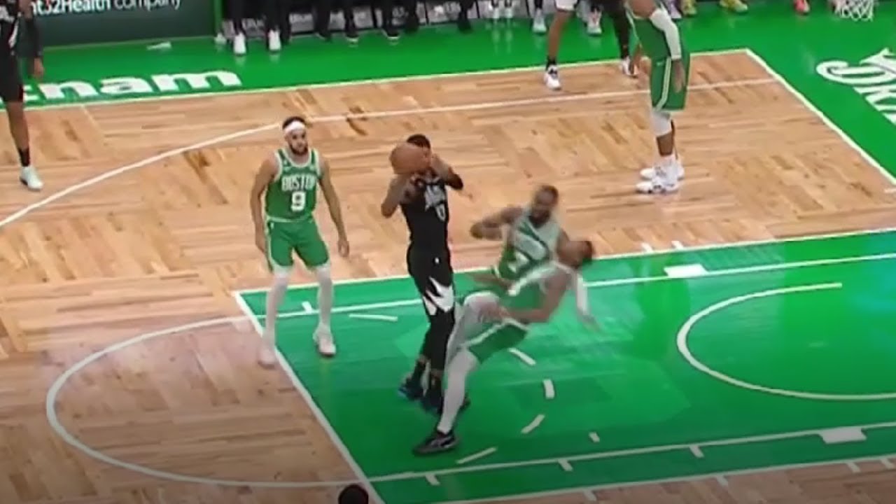 Jaylen Brown and Marcus Smart take charge synchronously from Paul George 😂
