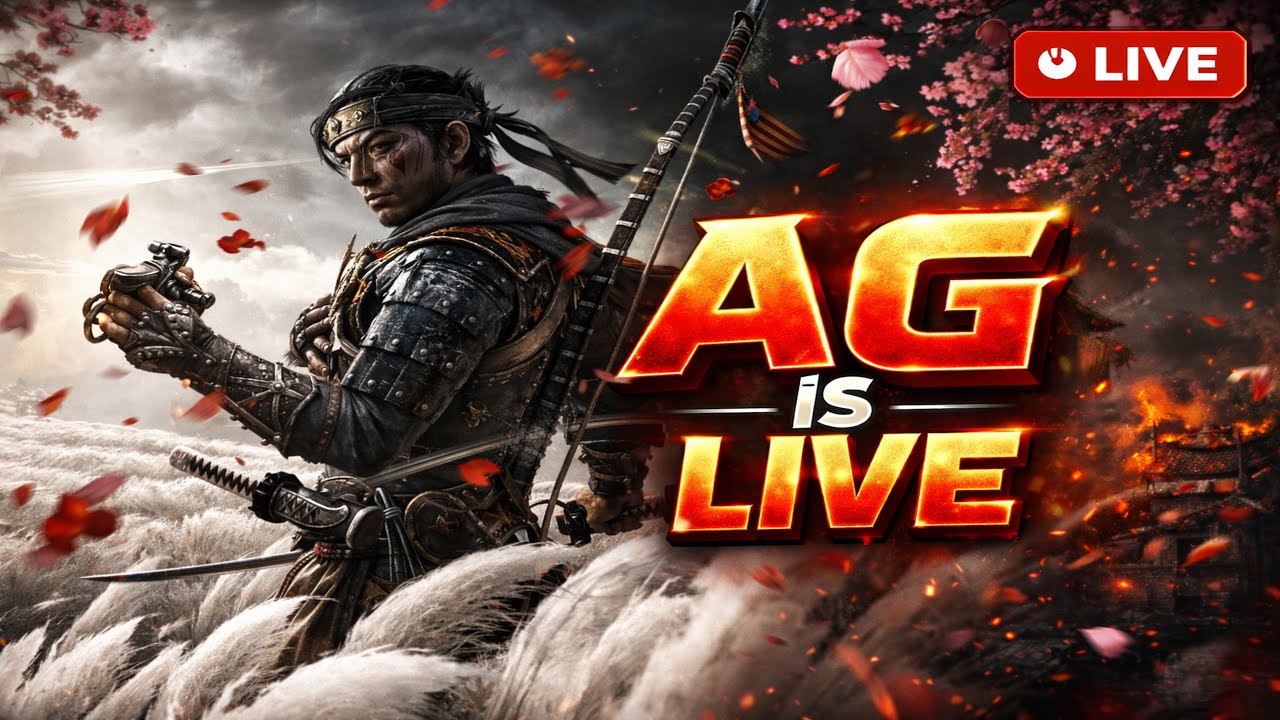 Samurai Ban Gaya Ghost 😈⚔️ | Ghost of Tsushima LIVE | AG is Live