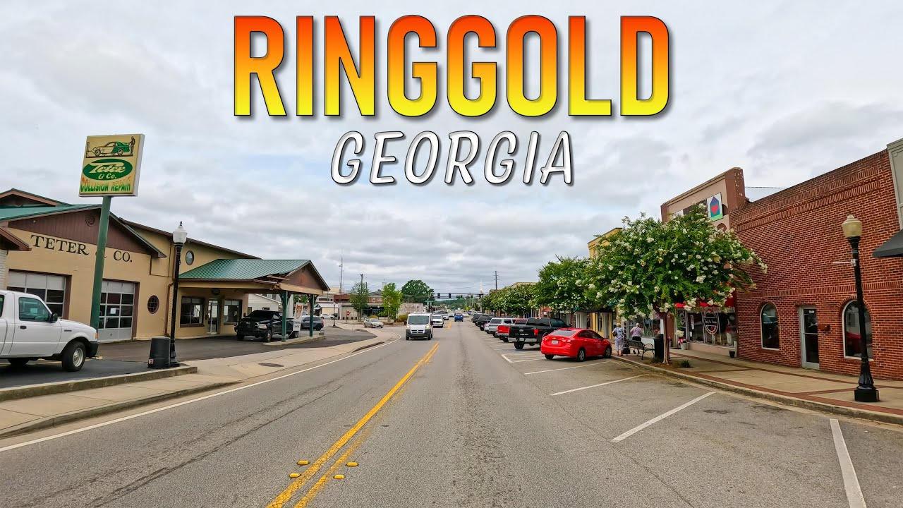 Ringgold Georgia Driving Through
