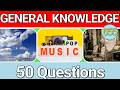 Educational General Knowledge Quiz Trivia 621 📚💡| Can You Answer All 50 Questions Correctly? 2026
