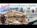 Spring Outdoor DIY Projects / DIY Greenhouse Build, Metal Raised Beds Planting &amp; Storm Cleanup