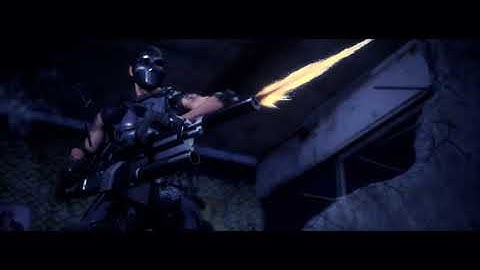 (UE4 RayTrace) "COLD STEEL"Test Render