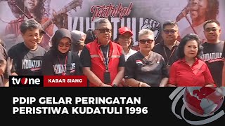 PDI-Perjuangan Gelar Teatrikal Kenang Peristiwa Kudatuli 27 Juli 1996 | Kabar Siang tvOne