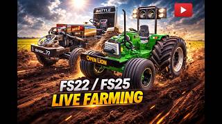 Indian Farming Map in FS22 FS25 Flat Map 🔥 LIVE #farming #gaming