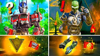 NEW Fortnite ALL BOSSES, MYTHIC WEAPONS, VAULT LOCATIONS (Optimus Prime, Relik, Dr Slone)