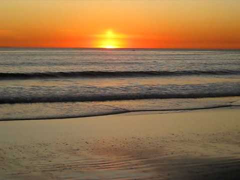 Beautiful Sunset At The Beach San Clemente California Youtube