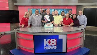 Ryan Vaughan celebrates 25th anniversary at KAIT