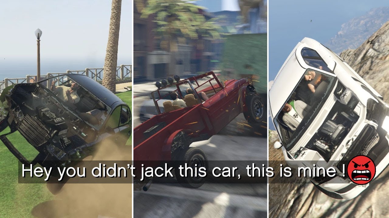 If You Crash Your Friend's Car... (Trevor, Franklin, Michael) - GTA 5