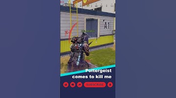 Poltergeist comes to kill me | Call of Duty Mobile #short