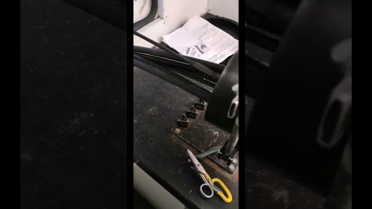 Tuesday night fiber optics fun. I'm in my fiber truck splicing fiber that got torn down in the storm