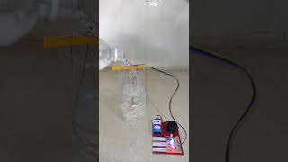 Water Level Indicator with Tank Overflow Alarm 💦🚦📢 #waterlevelindicator #schoolproject