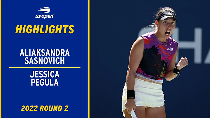Aliaksandra Sasnovich vs. Jessica Pegula Highlights | 2022 US Open Round 2