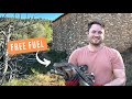 FINALLY burning our own FIRE WOOD | Sustainable Energy | Off grid Abandoned Land