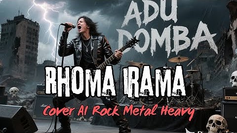 Rhoma Irama - Adu Domba (Cover AI Rockdut Metal Heavy) #ai #music #cover #fyp #viral