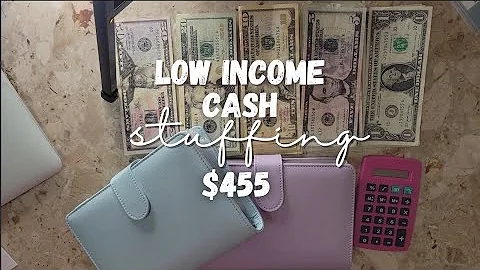 Cash Envelope + Sinking Funds Stuffing | December 2021 | Low Income Cash Stuffing