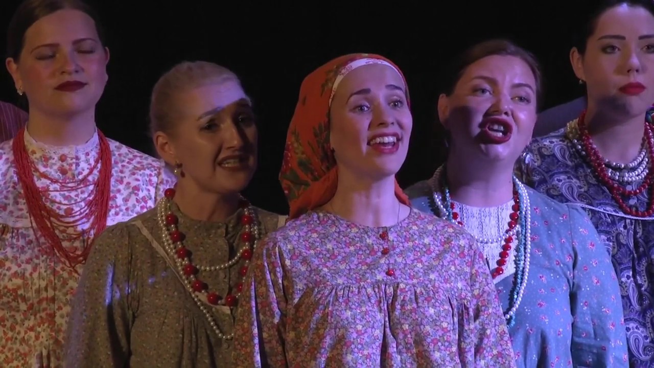 Девушка пела в церковном хоре - народный хор Саратовской консерватории ...