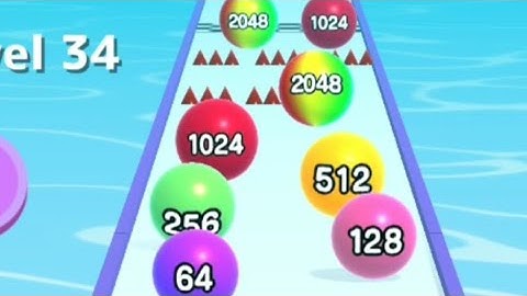 Ball Merge 2048 All Levels Gameplay walkthrough Android, ios NEW UPDATE