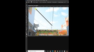how to remove wire in photoshop" #shorts