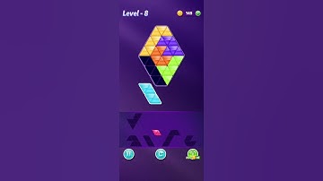 Block!Triangle puzzle:Tangram⬅️Level 8 Mania6