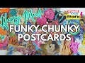 Funky Chunky Postcards DIY