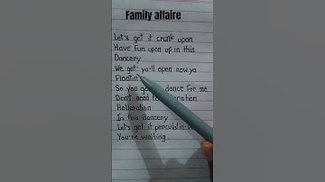Thumbnail of Mary J.blige 🖤-Family affaire (Lyrics) #music #ytshorts #song