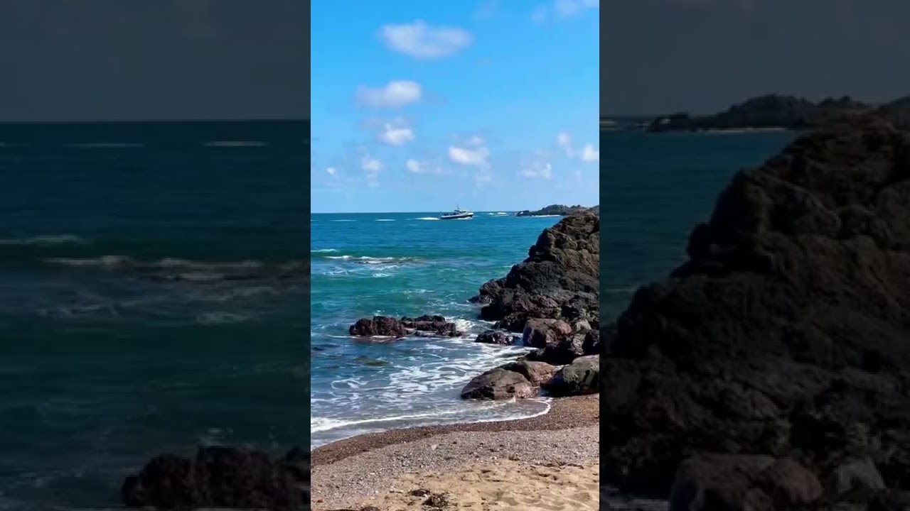 Eyemouth beach Scotland