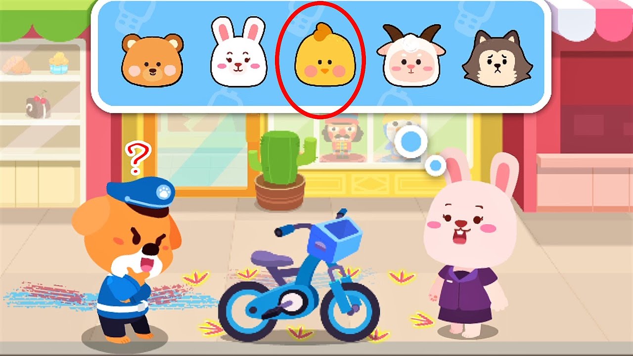 Little Detective Diary - Learn Crime Detection Methods & Catch The Bad Guy - Babybus Gameplay Video