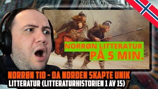 🇳🇴 Norse literature and the Middle Ages | TEACHER PAUL REACTS NORDIC