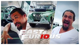 Fast & Furious 10: Jason Momoa's Personal 1961 Land Rover Tour! Details