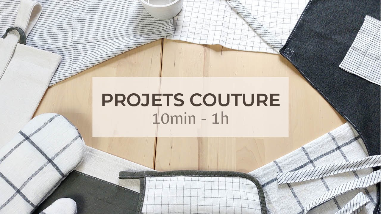 Projets Couture à Réaliser en 10 Minutes // Tuto Couture Facile Sans Patron  ! 