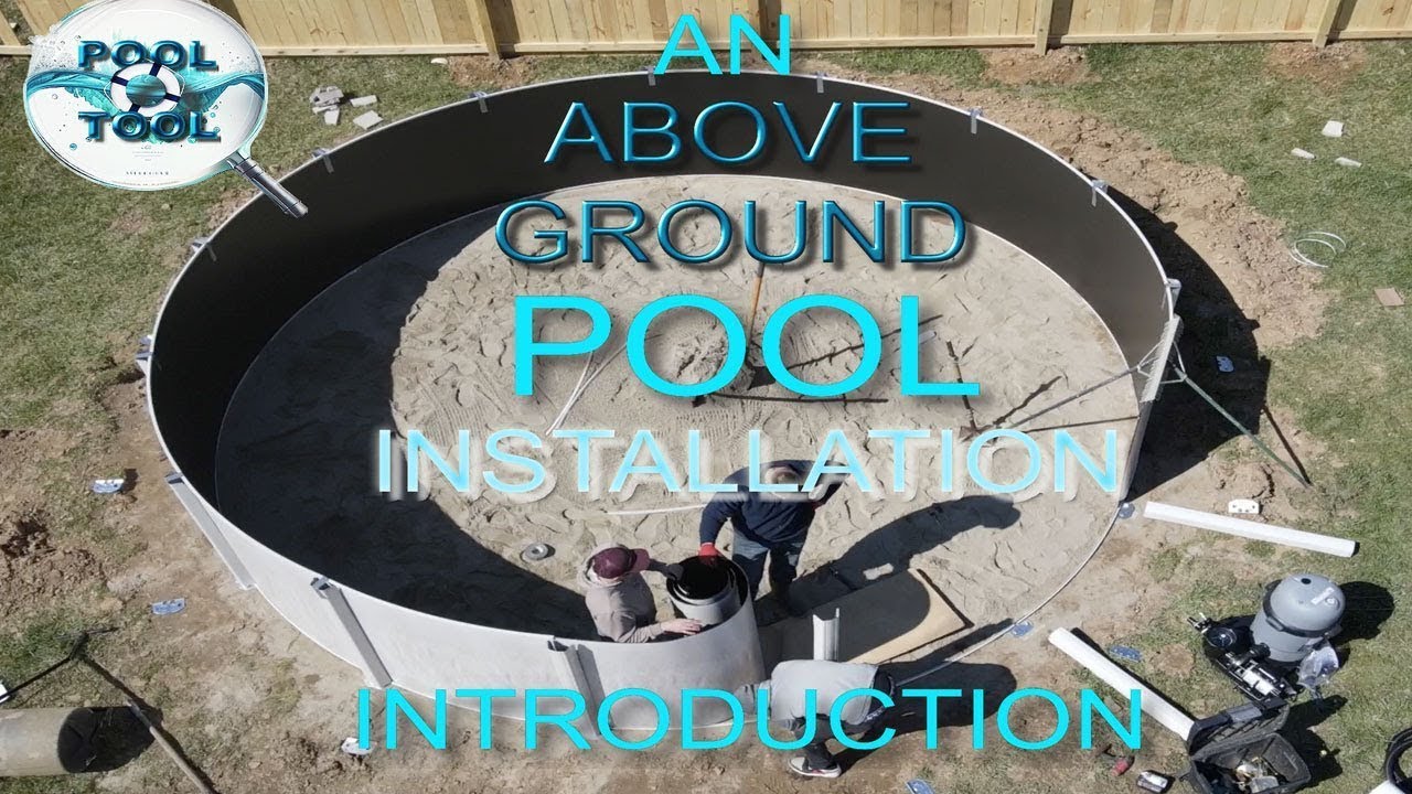 How to install an above ground swimming pool | #shortsvideo #pool # ...