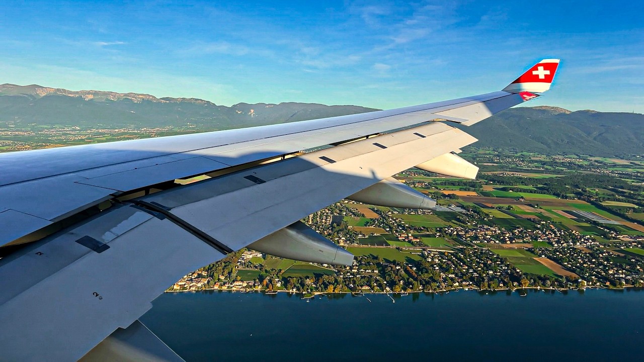 [4K] Incredibly SMOOTH Geneva Landing - SWISS - Airbus A330-343 - GVA - LX2802 - HB-JHA