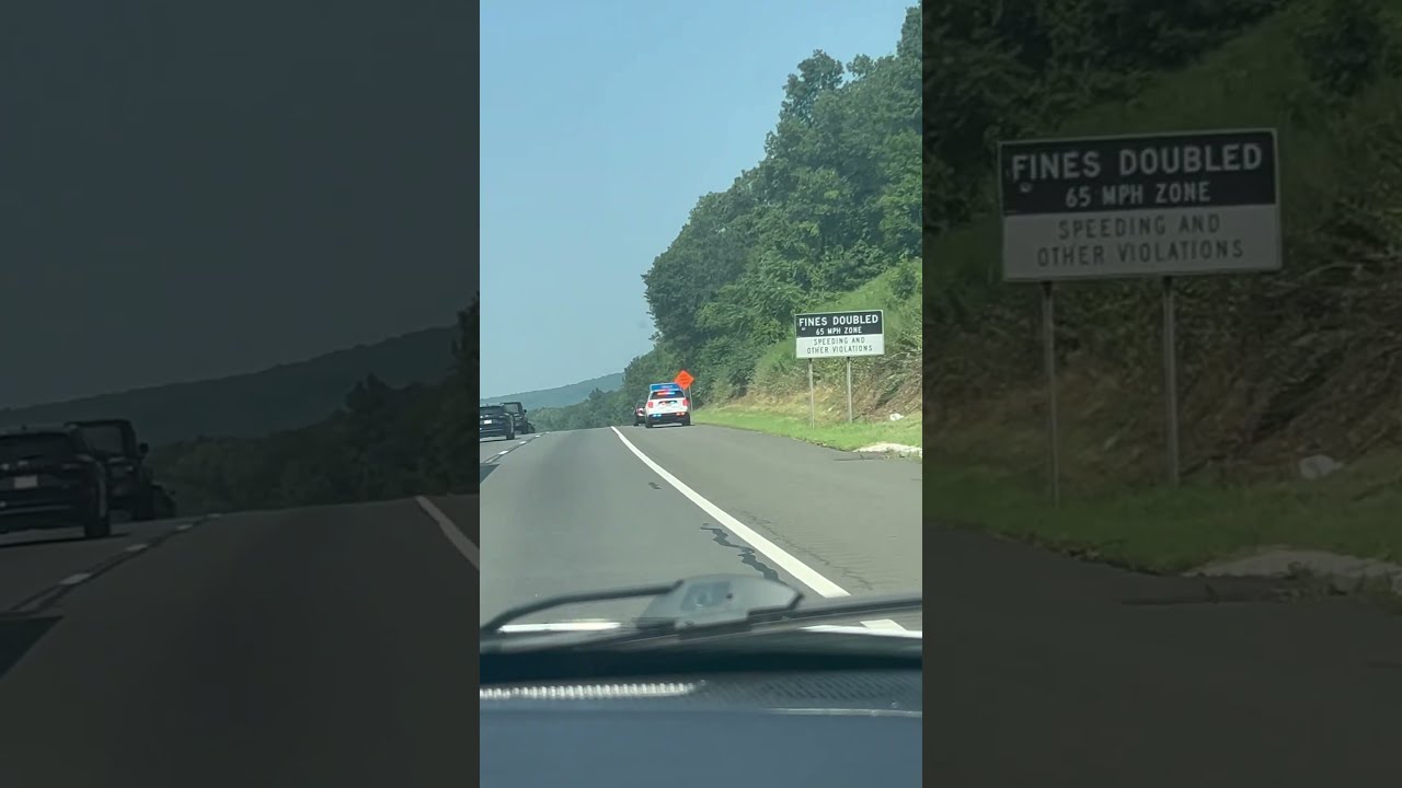 NJ State Trooper On A Traffic Stop