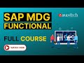 Sap mdg functional training  full course  zarantech