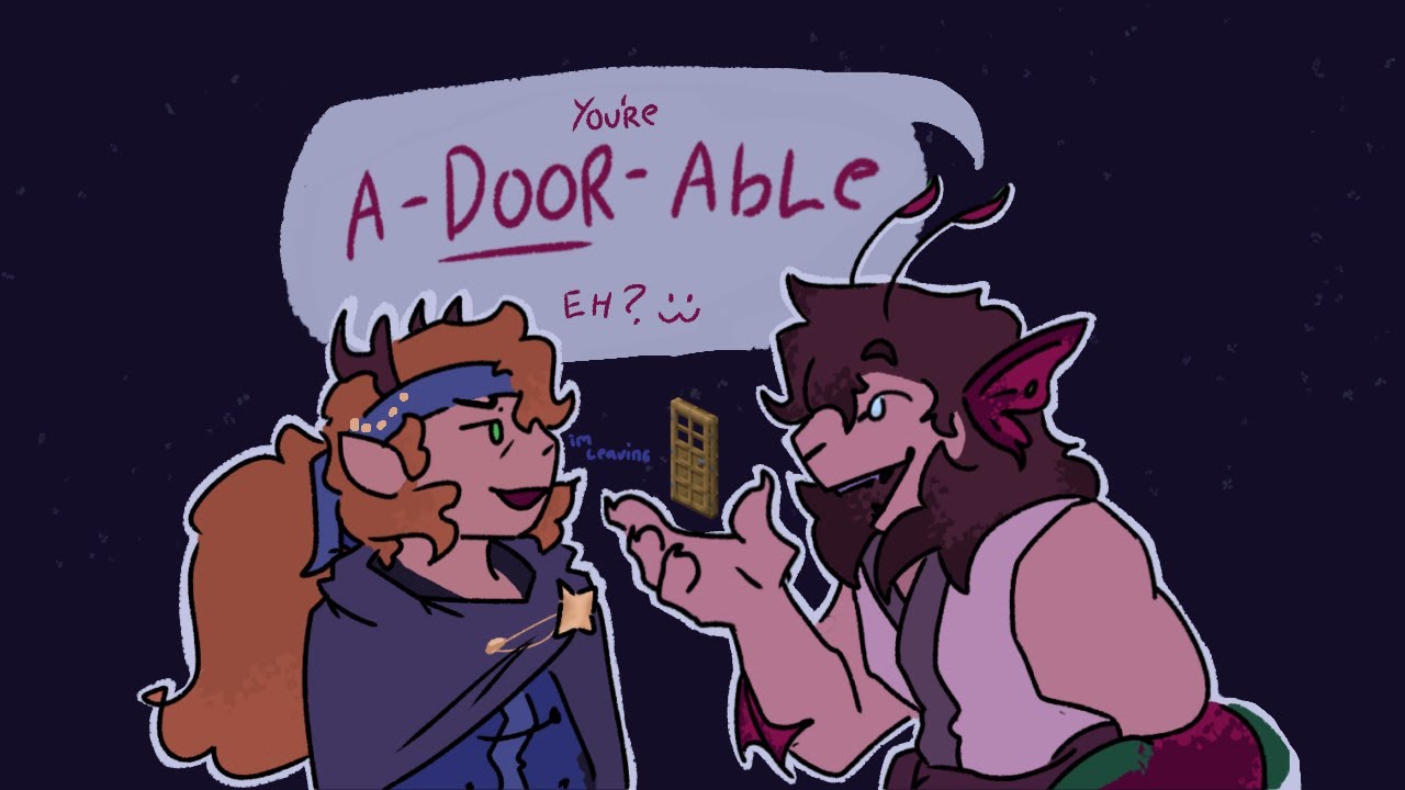 Pearlescentmoon and geminitay being a - DOOR - able together for 30minutes straight (pt 1)