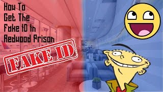 How To Get The Fake ID Card | Roblox: Redwood Prison