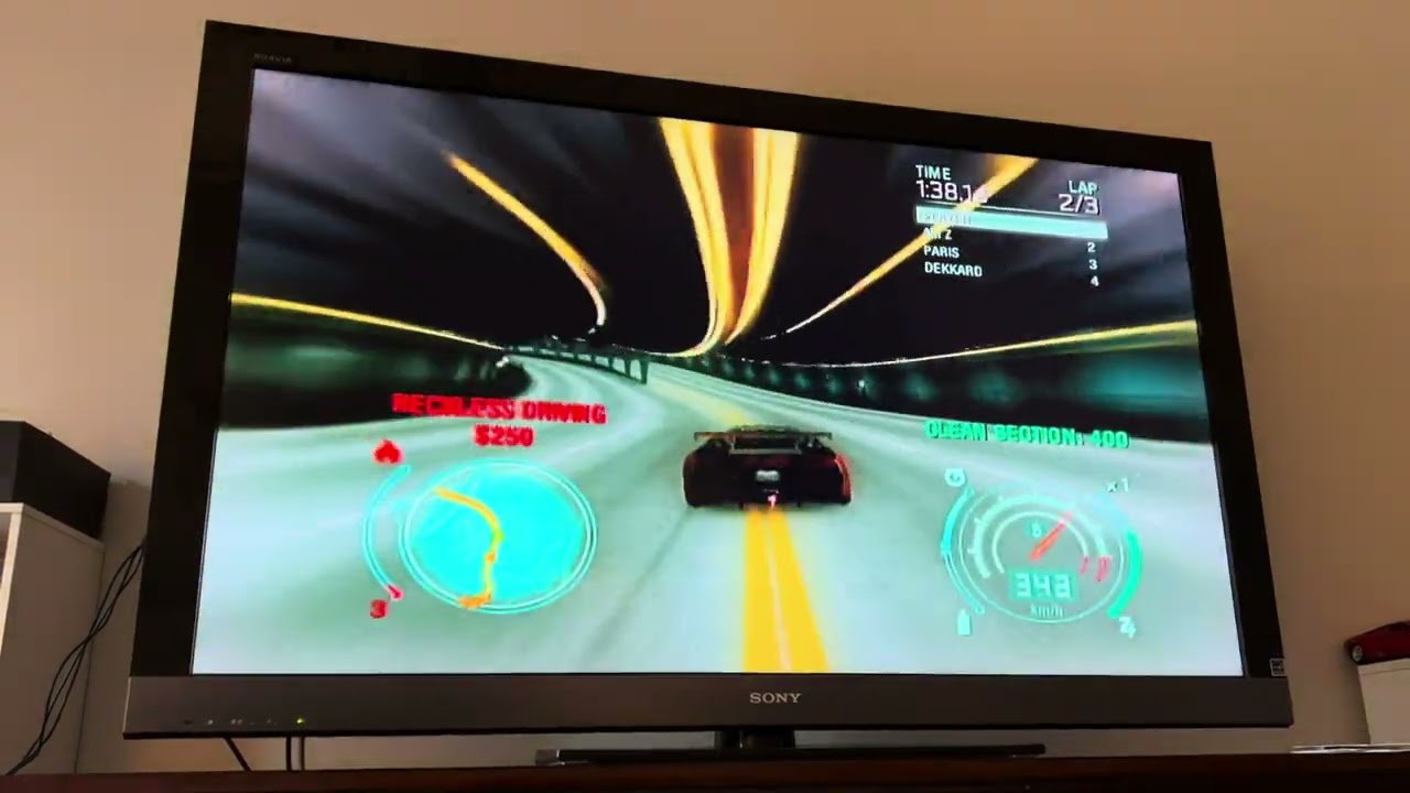 Need For Speed Undercover PS3 Circuit Gold Pro  3:29.15