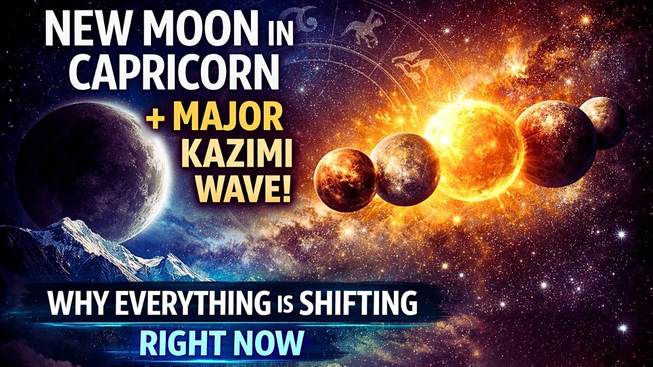 New Moon in Capricorn + Massive Kazimi Wave | Why Everything Is Shifting Right Now