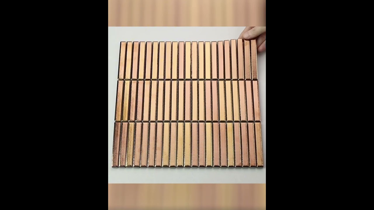 New Arrival: Metallic Porcelain Mosaic Tile