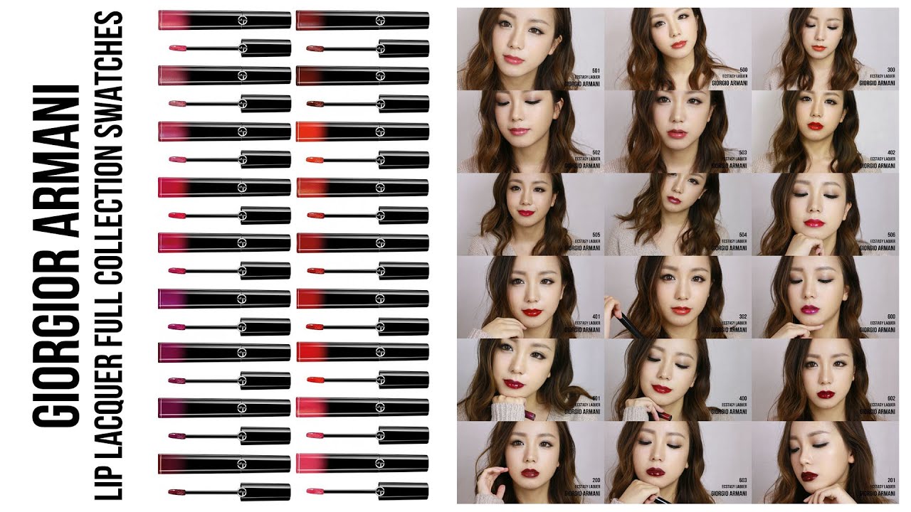 What Is Lacquer >> Swatches - Giorgio Armani Ecstasy Lacquer 阿玛尼黑管唇釉全试色 | Lemondrizzle - YouTube What Is Lacquer >> Swatches - Giorgio Armani Ecstasy Lacquer 阿玛尼黑管唇釉全试色 | Lemondrizzle - YouTube