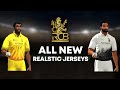 RCB All New Realistic Jerseys Overview ✨ #rcb