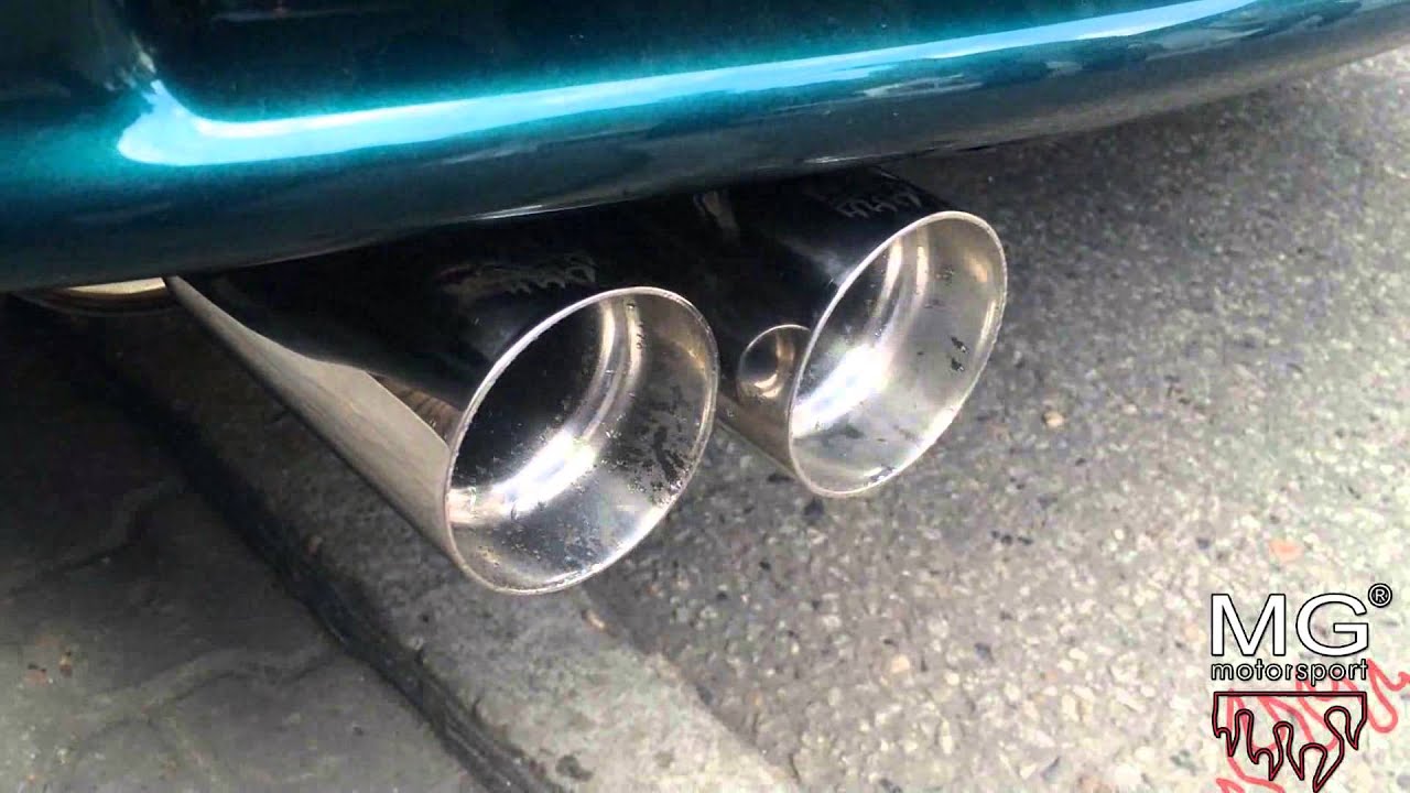 BMW 850Ci E31 w/ MGmotorsport.pl exhaust - YouTube