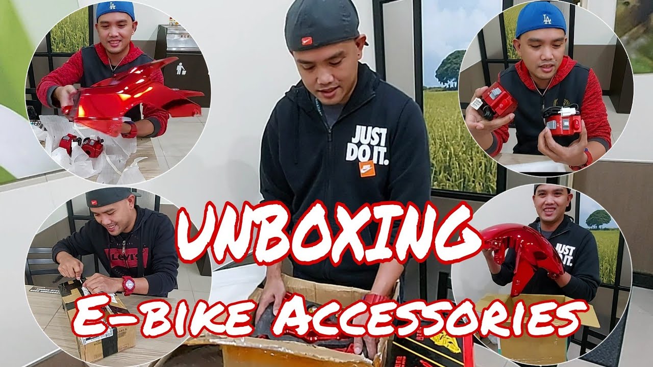 UNBOXING EBIKE ACCESSORIES YouTube
