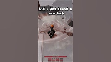 Is this new tech?  #roblox #thestrongestbattlegrounds #tsbg